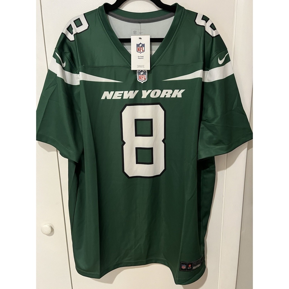 NFL Nike Jersey New York Jets Aaron Rodgers Licensed NWT Green XXL Mens‎ Green